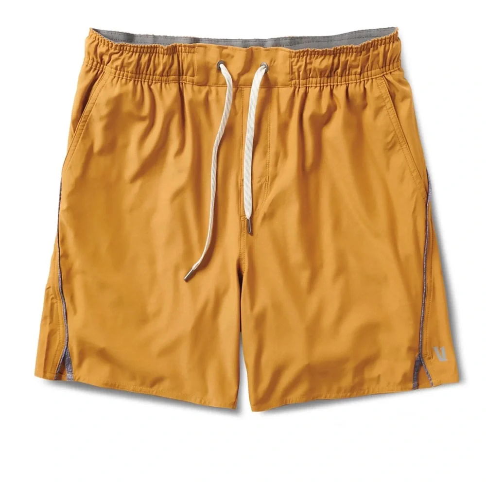 NWT ⛰ Vuori | Trail Short - Dark Golden - Picture 1 of 14